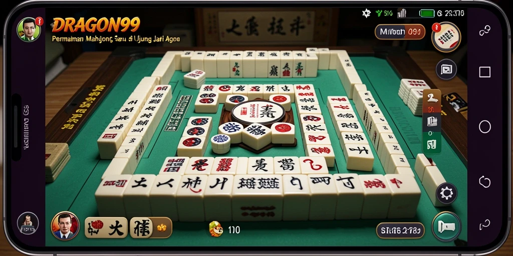 Gameplay Mahjong yang menegangkan dan menghibur di DRAGON99.