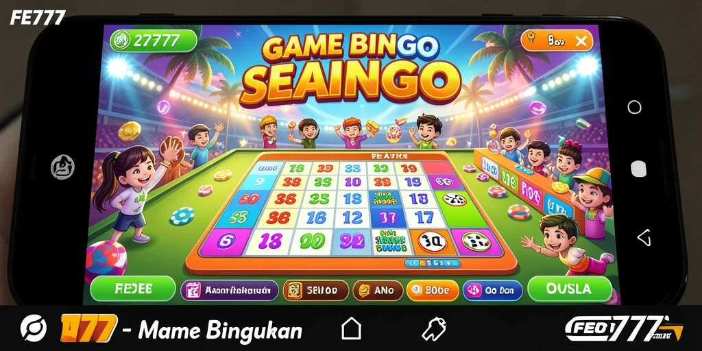 Tampilan gameplay Bingo di FE777 yang menarik dan interaktif.