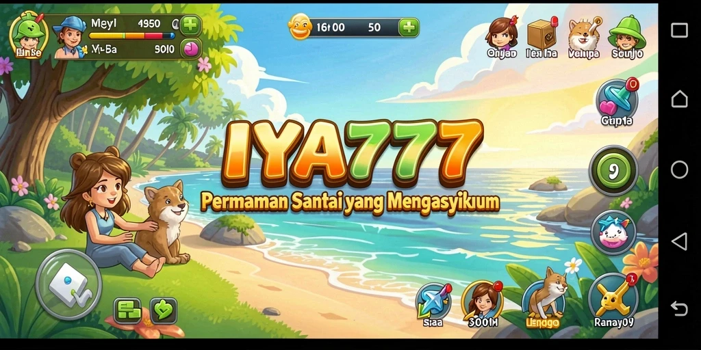 Tampilan gameplay menarik IYA777 yang penuh warna dan tantangan.