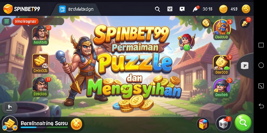 Gameplay SPINBET99 dengan teka-teki yang menantang dan menarik.